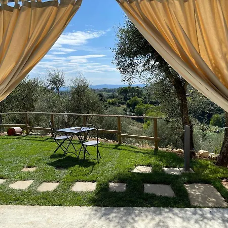 Oliveta Del Con Grande Giardino 500mt Dal Centro シエーナ